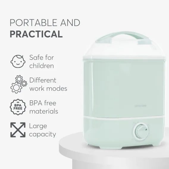 KikkaBoo Sterilizátor elektrický se sušením Cleo