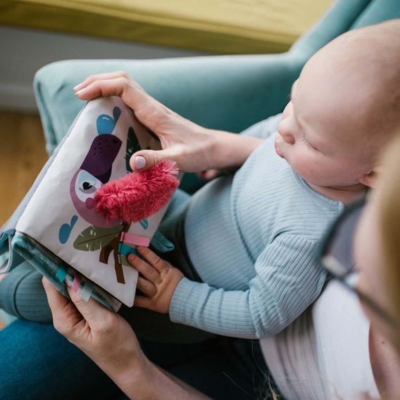 BabyOno Senzorická knížka SAFARI