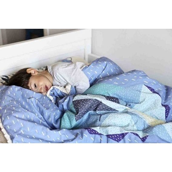 La Millou Luxusní dětská deka s výplní vel.L, OH MY DEER - WATERMELON by Katarzyna Zielinska
