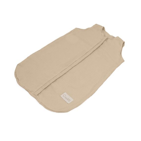 Albero Mio Letní mušelínový spací pytel 0-4m BISCUIT BEIGE