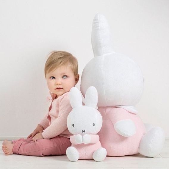 Tiamo Edukační hračka "Peek-a-Boo" (Hra na schovávanou) - MIFFY SAFARI PINK