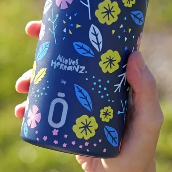 Runbott Termoláhev 600 ml FLORAL