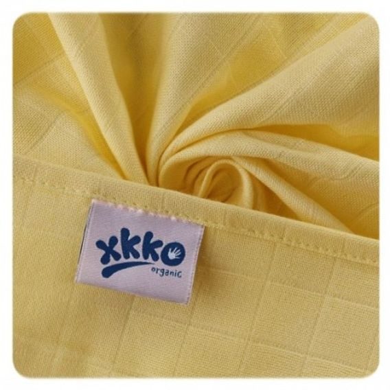 Kikko Osušky z biobavlny XKKO Organic 90x100cm Staré časy - Pastels for BOYS (3ks)