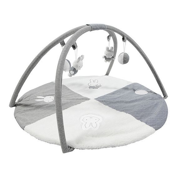 Tiamo Hrací deka s hrazdičkou MIFFY "ABC" PRUHY