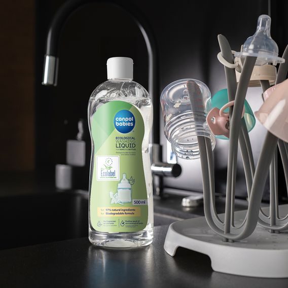 Canpol babies Ekologický mycí prostředek na kojenecké lahve a savičky 500ml