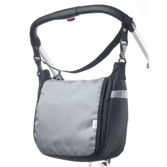 Caretero Taška na kočárek - ŠEDÁ