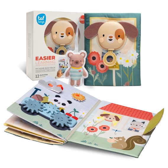 Taf Toys Knížka s aktivitami My Home Busy Book