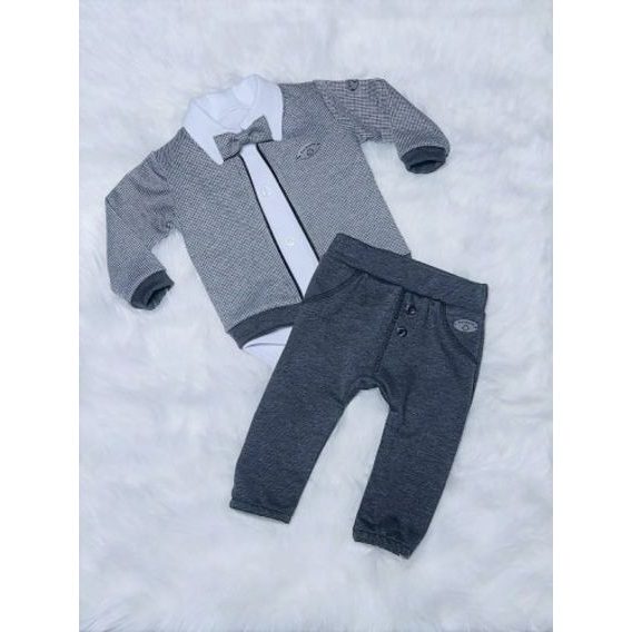 Bambarillo Body košile dlouhý rukáv BÍLÁ