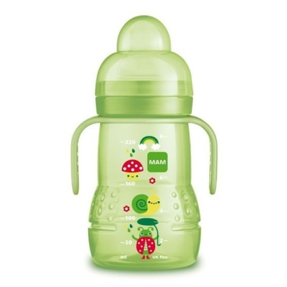 MAM Trainer 220ml, 4m+ ZELENÝ