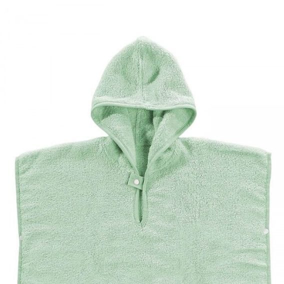 Kikko BIO bavlněné froté pončo XKKO Organic MINT STARS