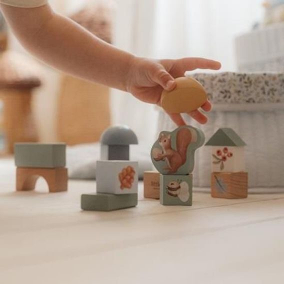Little Dutch Kostky v tubě Forest Friends