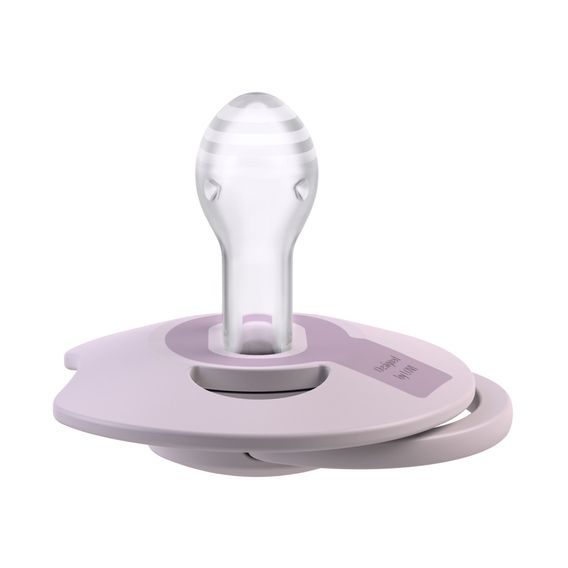 LOVI 2x dudlík silikonový dynamický PRIME 6-18m Baby Lilac/Violet