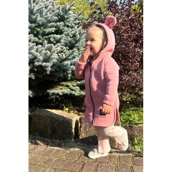 Bunnykids Mikino-kabátek NEW Medvídek Jahodová