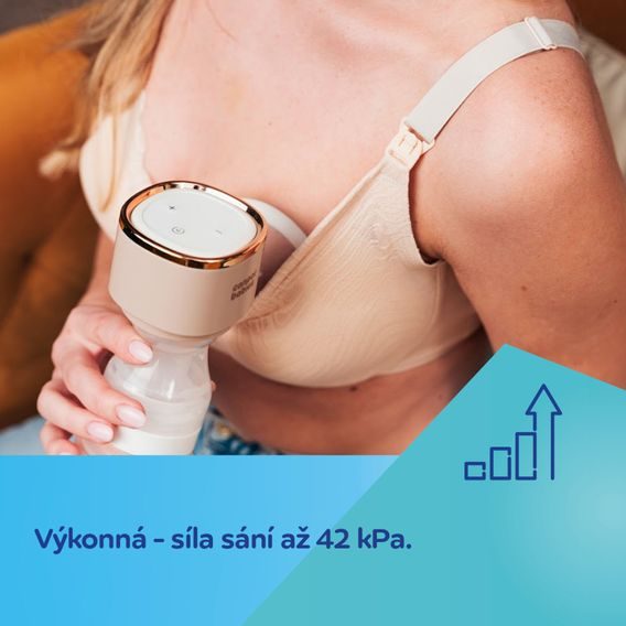 Canpol babies Přenosná elektrická odsávačka mateřského mléka PowerPump