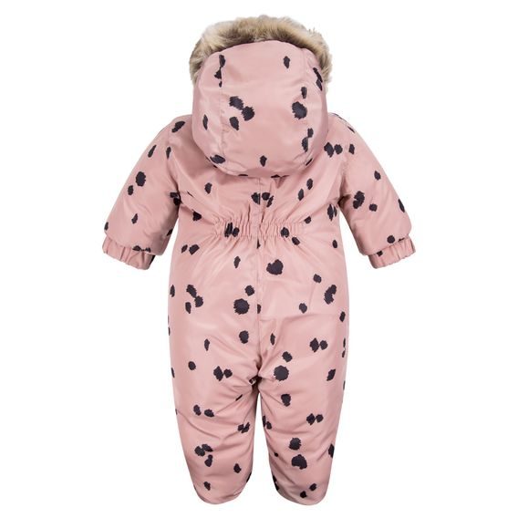 Eevi Kojenecká zimní kombinéza Dogs&Spots RŮŽOVÁ