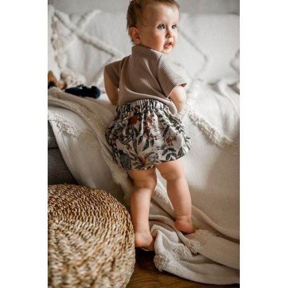 Makaszka Bambusové kraťásky bloomers WOODLAND