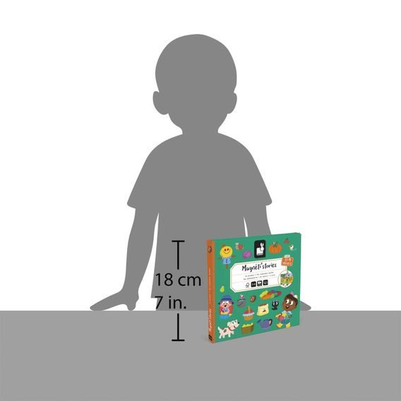 Janod Magnetická kniha Magnetistories ZAHRADA