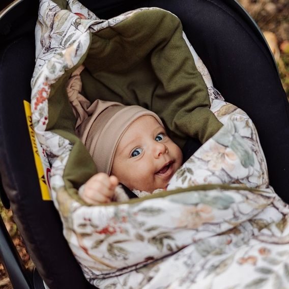 Makaszka Zavinovačka/deka do autosedačky Cotton SAGE