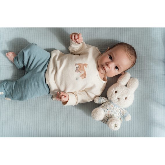 Little Dutch Plyšový králíček Miffy Lucky Leaves 20cm