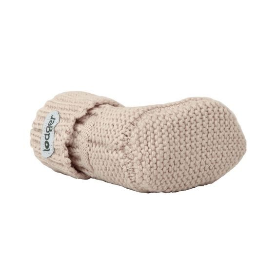 LODGER Capáčky 0-6m Slipper Knit Birch