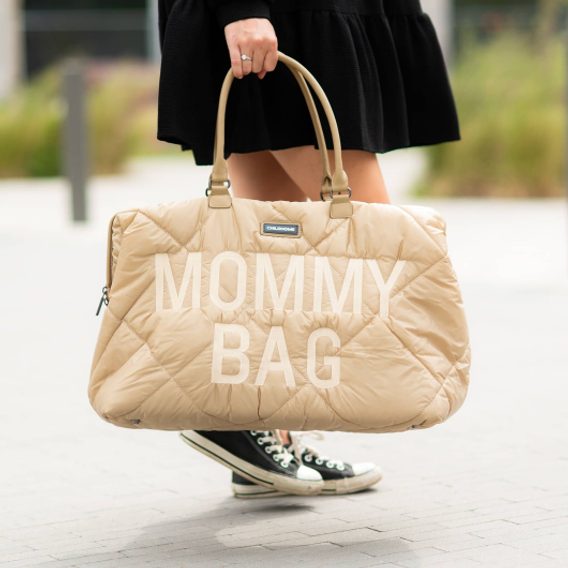 Childhome Přebalovací taška Mommy Bag Puffered Beige