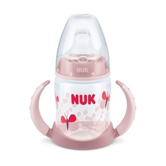 NUK FC lahvička na učení 150ml RŮŽOVÁ