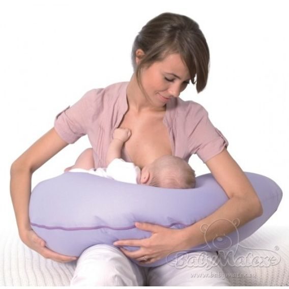 BabyMatex Multifunkční kojící polštář RELAX PLUS s lehátkem 170cm bavlna-velur HNĚDÝ