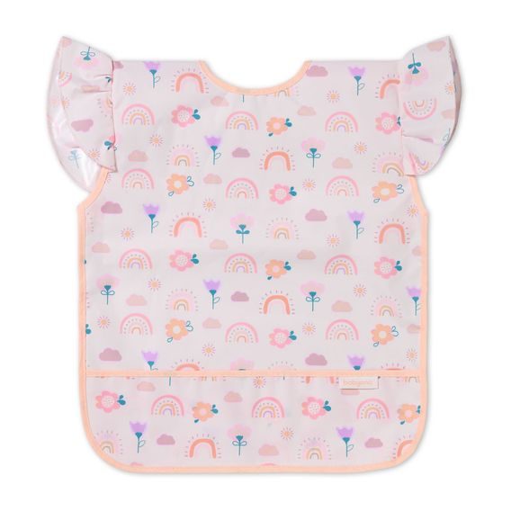 BabyOno Omyvatelný bryndák zástěrka 24m+ DUHA