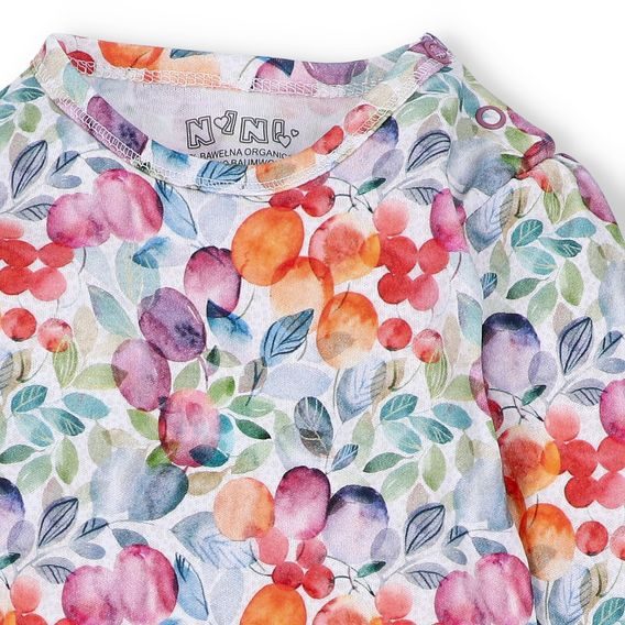 NINI Body dlouhý rukáv Color Fruits VZOROVANÉ