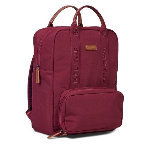 Childhome Přebalovací batoh Family Club Signature Urban Burgundy