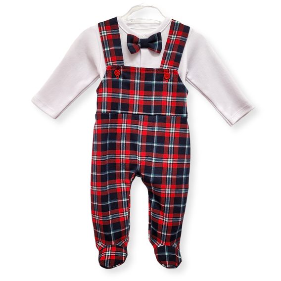 Mrofi Dupačky kostkované + body s motýlkem