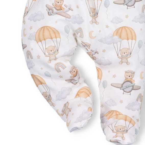 NINI Polodupačky Méďa Pilot VZOROVANÉ