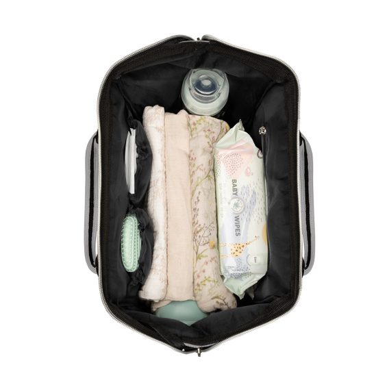 KikkaBoo Přebalovací batoh Siena Light Grey