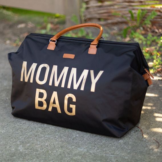 Childhome Přebalovací taška Mommy Bag Black Gold