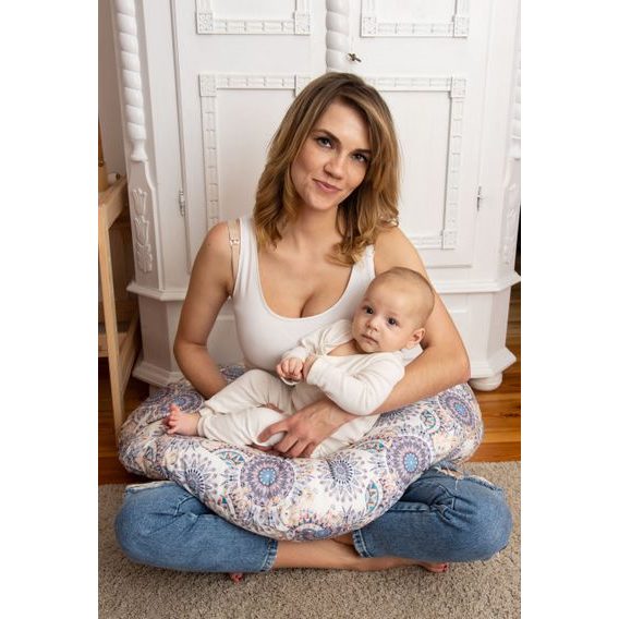 BabyMatex Multifunkční polštář C-Pillow (č.05) TROPICKÉ KVĚTY