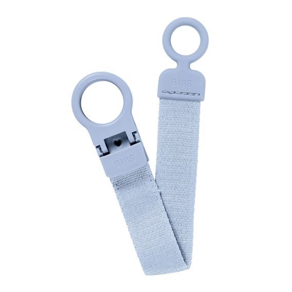 BIBS Loop Klip na dudlík DUSTY BLUE