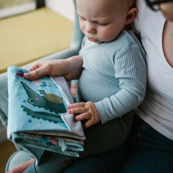 BabyOno Senzorická knížka SAFARI