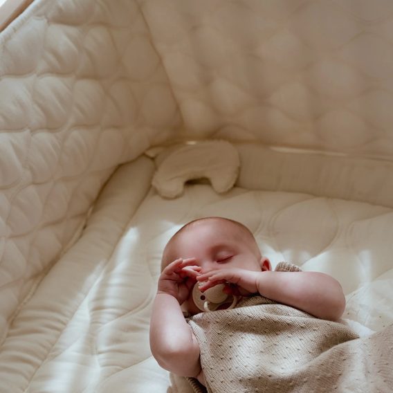 Little Dutch Mušelínový mantinel organic Pure SOFT WHITE