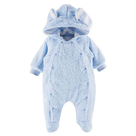 Eevi Chlupatý overal kombinézka Mellow SVĚTLE MODRÁ