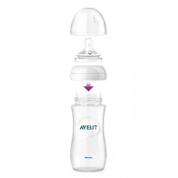 AVENT láhev Natural skleněná 240ml