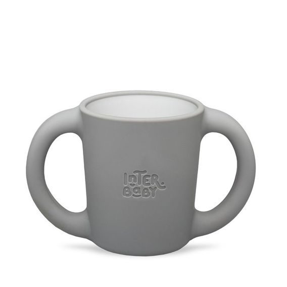 Interbaby Jídelní set 4ks ŠEDÁ