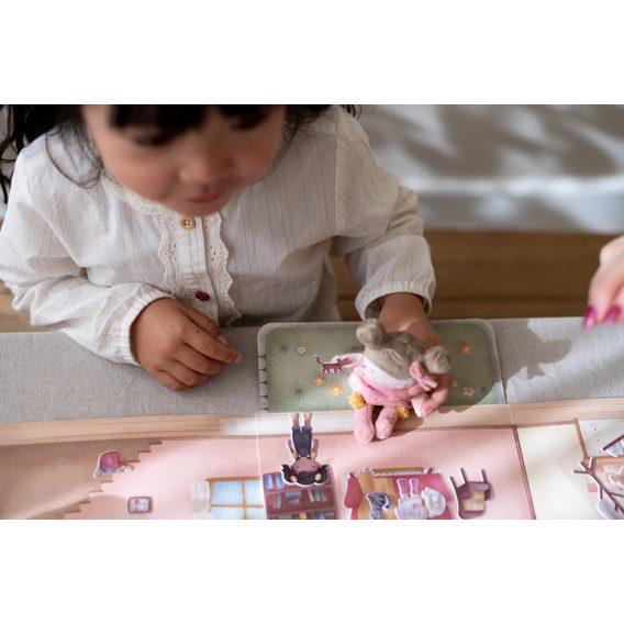 Little Dutch Sada s přemístitelnými samolepkami Rosa Dům