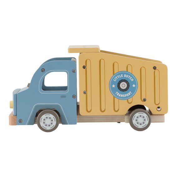 Little Dutch Náklaďák se sklápěčkou dřevěný