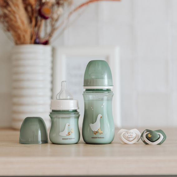 Canpol babies Láhev se širokým hrdlem GOOSE 120ml