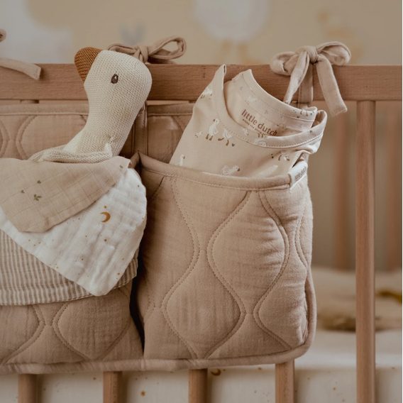 Little Dutch Mušelínový kapsář Pure SOFT BEIGE