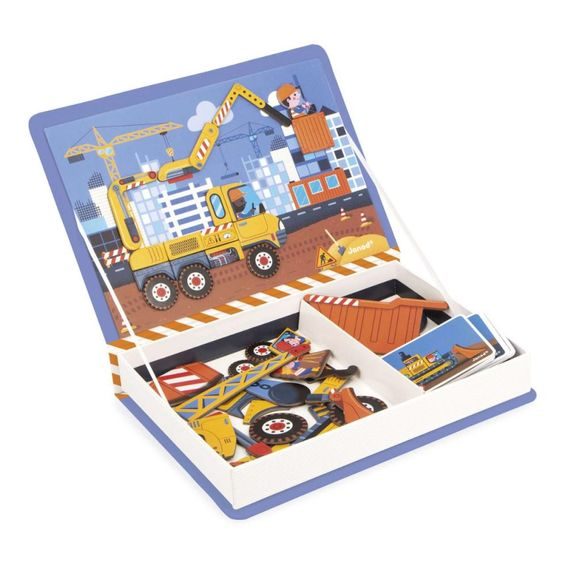 Janod Magnetibook NA STAVBĚ