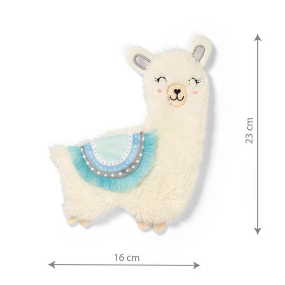 BabyOno Šustící mazlík LLAMA LULU MODRÁ
