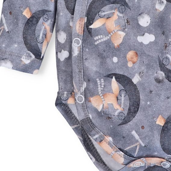 NINI Zavinovací body dlouhý rukáv Space Tour VZOROVANÉ