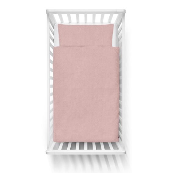 Albero Mio Mušelínové povlečení (CC1) PUDROVĚ RŮŽOVÁ