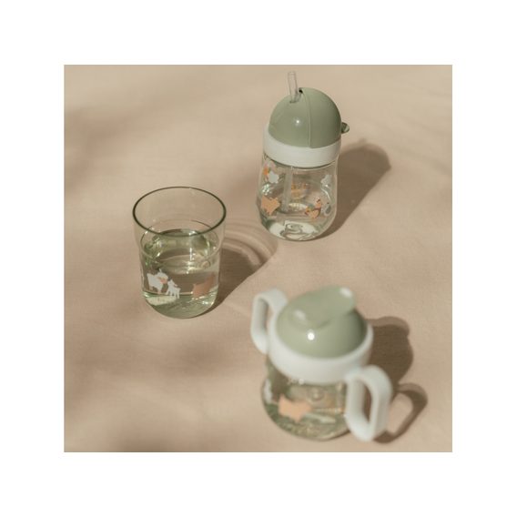 Little Dutch Hrneček s brčkem 300ml Little Farm (9m+)